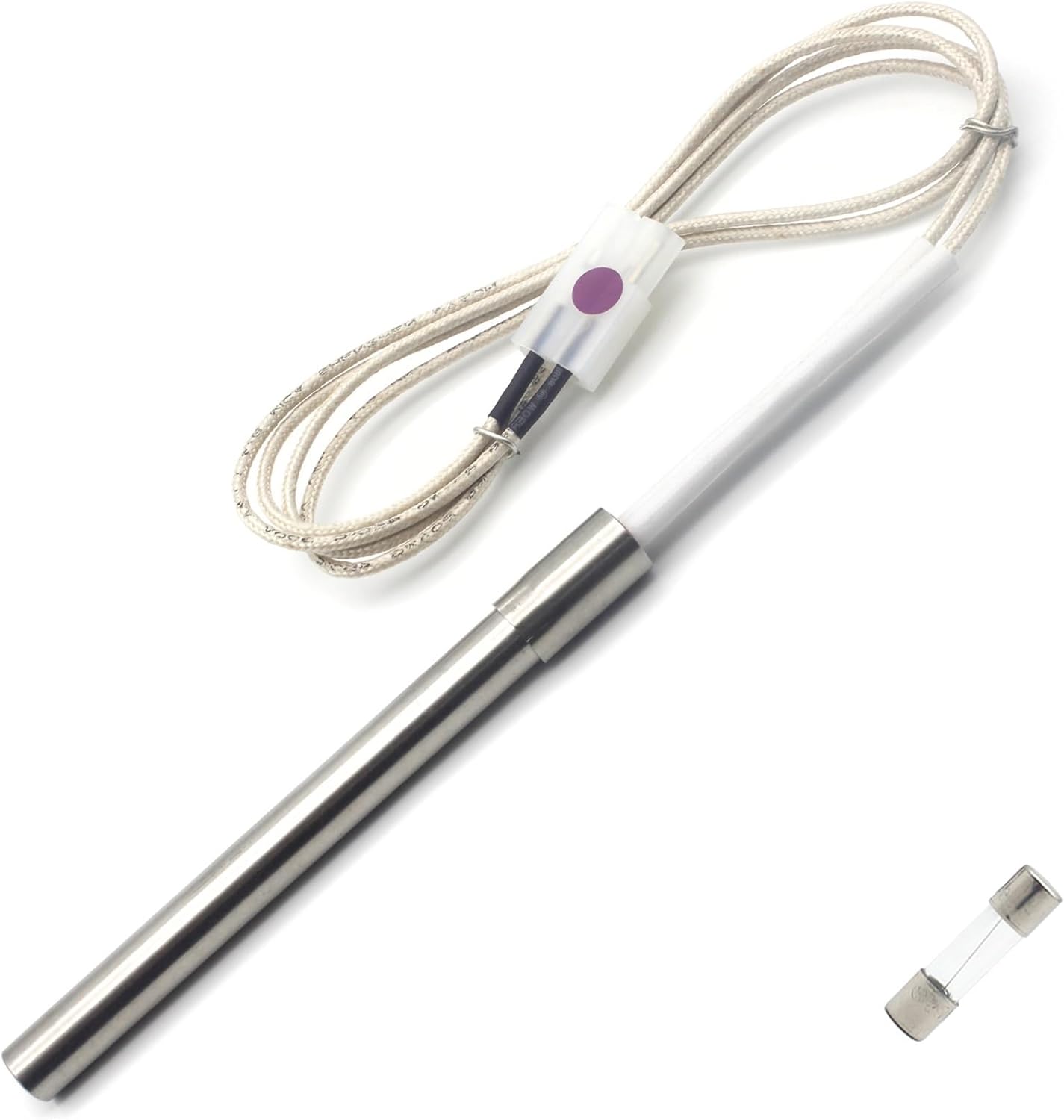 BBQ Replacement Parts Grill Rod Ignitor Kit Compatible with Pit Boss/Camp Chef Wood Pellet Grills DIY Smoker Grills