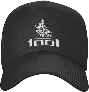 PUPSIKINS Tool Band Baseball Cap Unisex Athletic Hat Classic Baseball Fitted Cap for Men Women Black