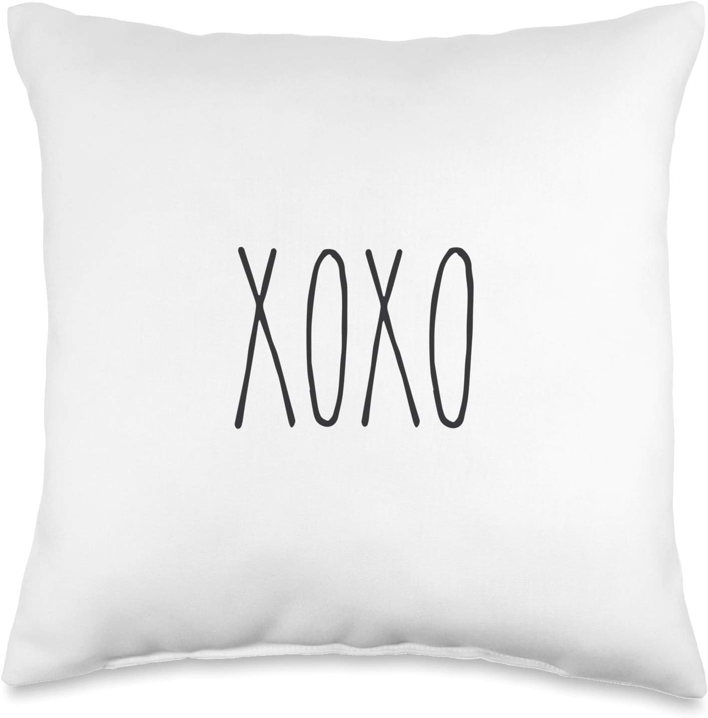 xoxo throw pillow