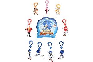 Sonic Boom Backpack Hangers Blind Bag Clip-On Figure – Sonic The Hedgehog...