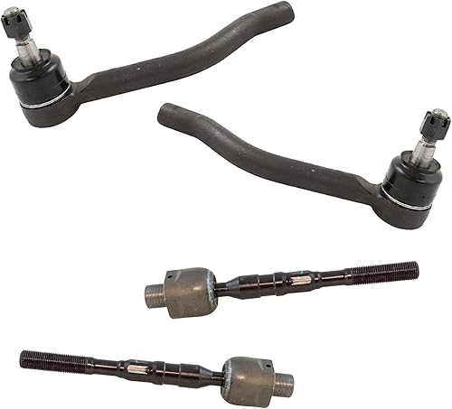 Miniatura 129 de TRQ Juego de varillas de acoplamiento delanteras interiores y exteriores, 4 piezas, compatibles con Chevrolet Cruze 2016-2019 de 16-19 voltios