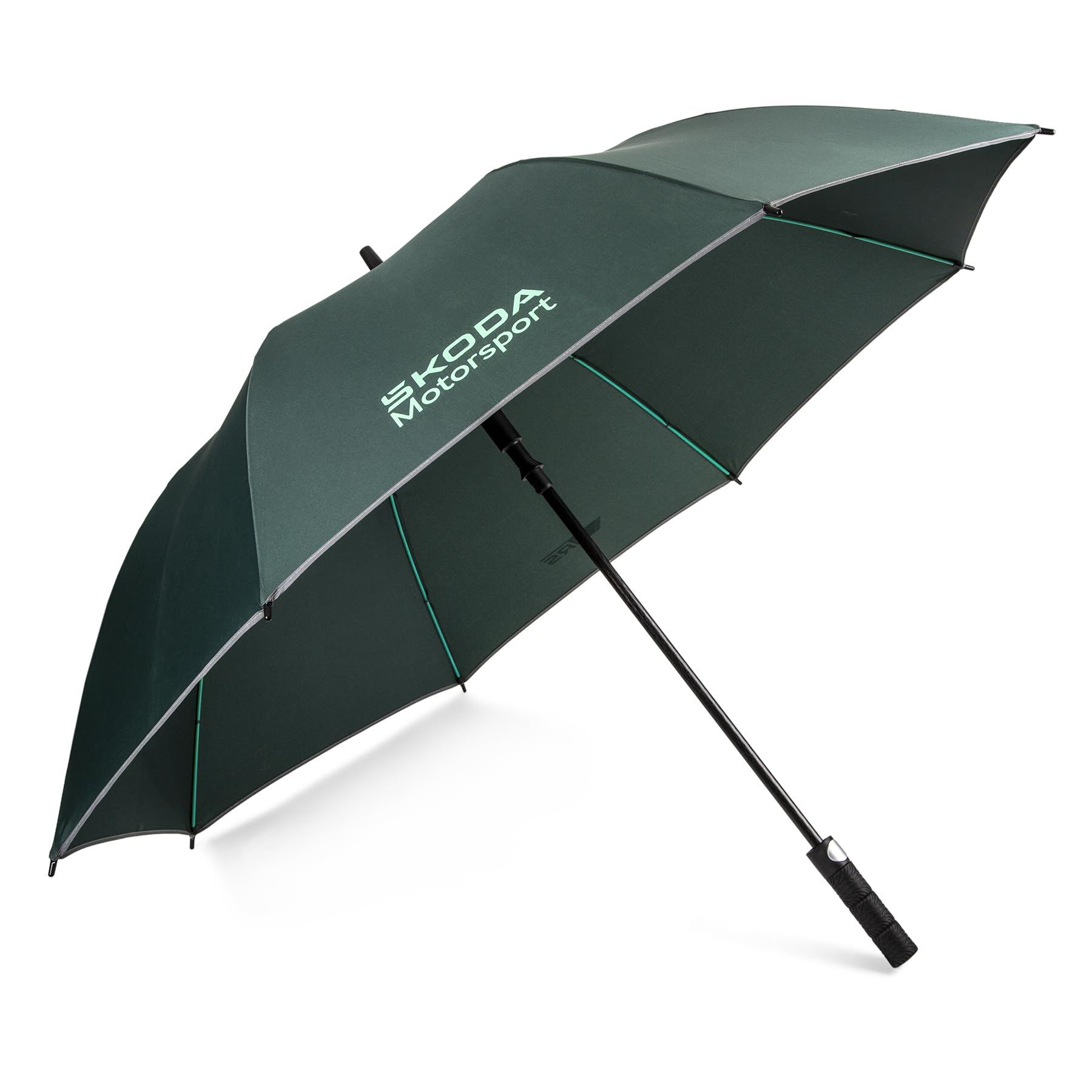 Skoda 6U0087600 Umbrella with Motorsport Lettering Green, Green, Classic