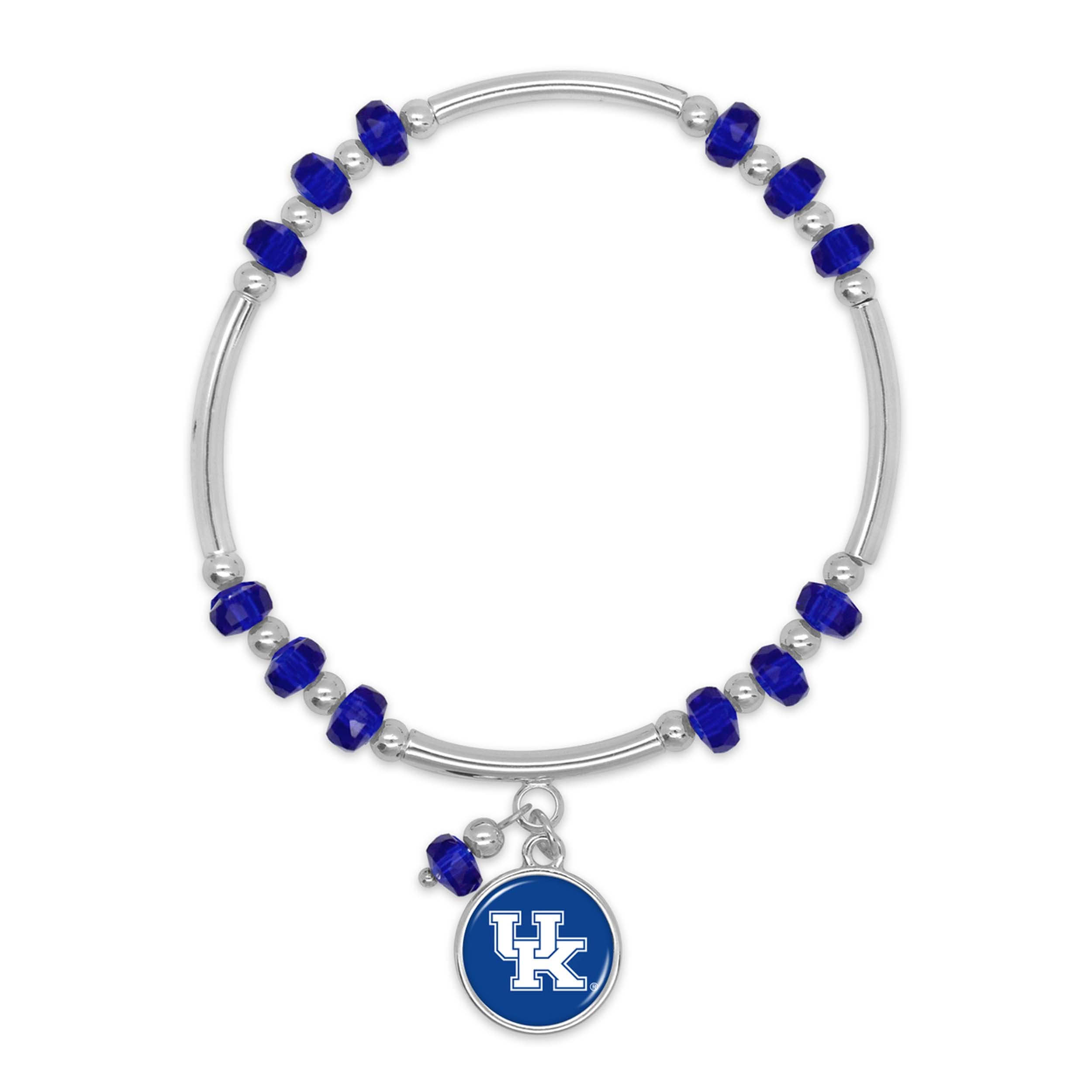 From the Heart Kentucky Wildcats Ivy Stretch Bracelet Silver Jewelry Gift UK