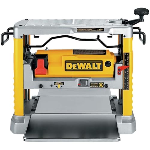 DEWALT Benchtop Planer, 15-Amp, 12-1/2-Inch, 3-Knife Cutter, 20,000 RPM, Corded (DW734)