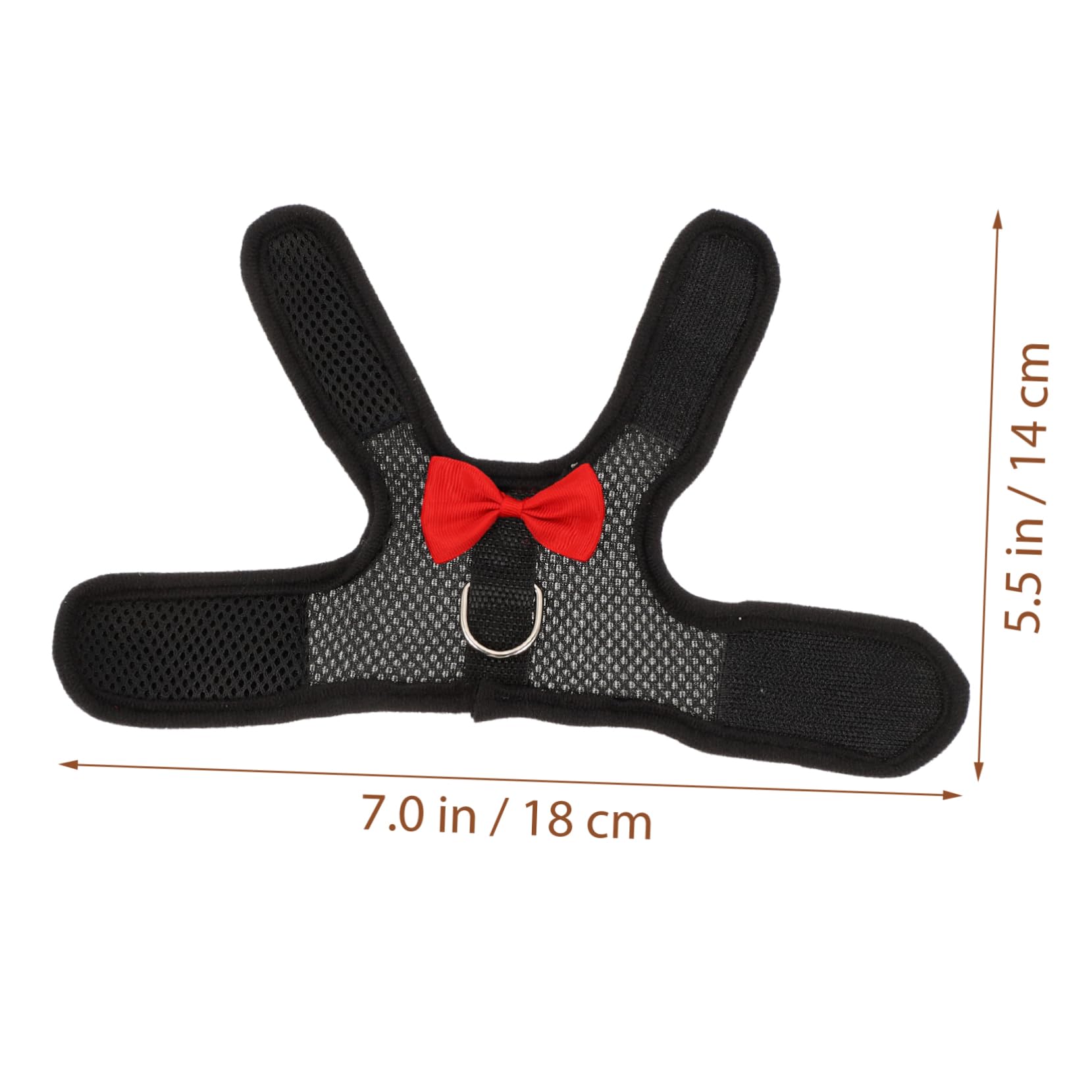 ERINGOGO 1Set Bunny Harness Leash Set for Pets Rabbit Vest Leash for Outdoor Walking Durable Mesh Material Breathable Design for Comfortable Fit for Rabbits and Cats