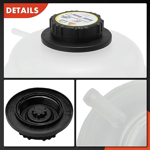 Miniatura 8 de A-Premium Tanque de depósito de recuperación de desbordamiento de refrigerante del motor compatible con Land Rover Freelander 2002-2005 V6 2.5L