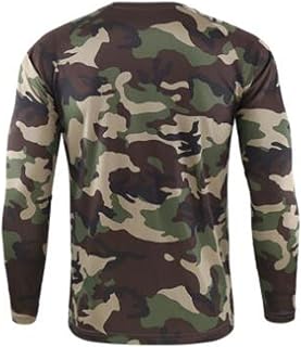 Mens Quick Dry Long Sleeve Tops, Compression Tops Base Layer Long Sleeve for Men T-Shirt Dry Fit Cooling Sport Tops, Fit Compression Shirt (Figure 1,S)