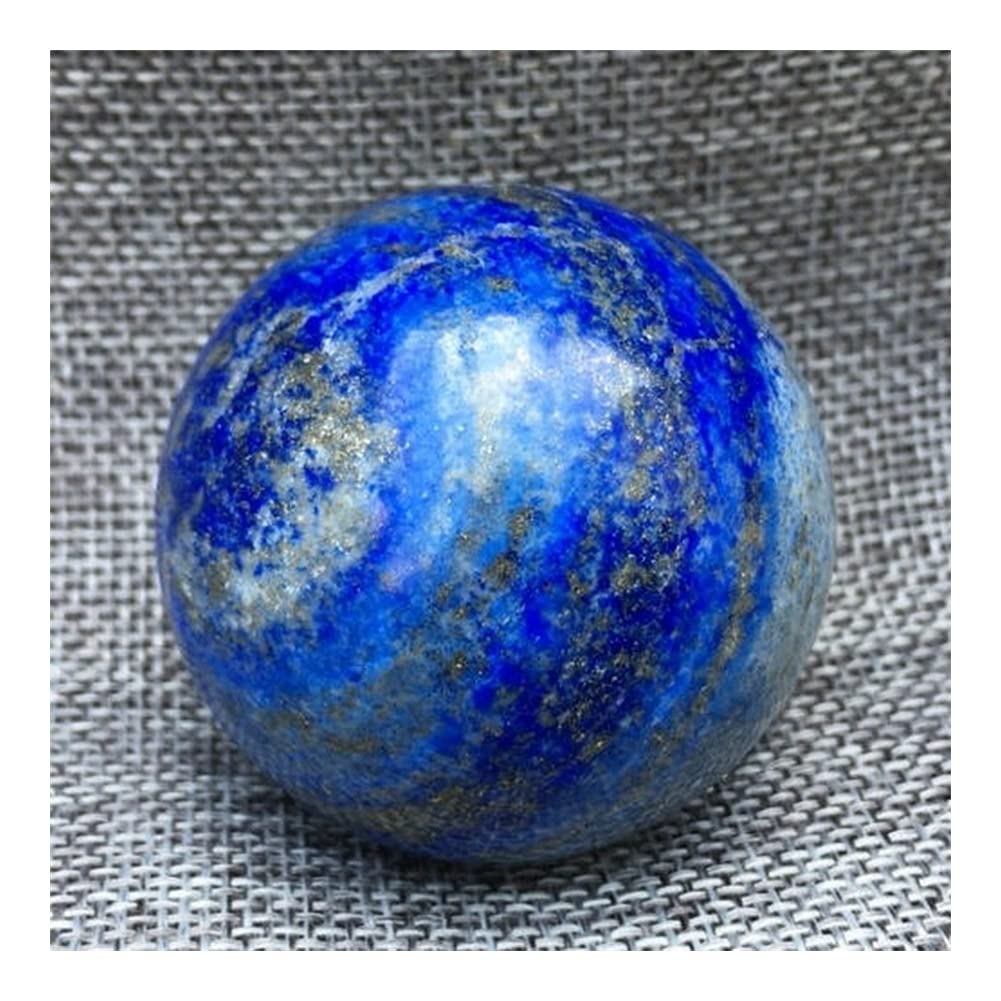 Boule de lapis lazuli de qualité supérieure avec éclats de pyrite