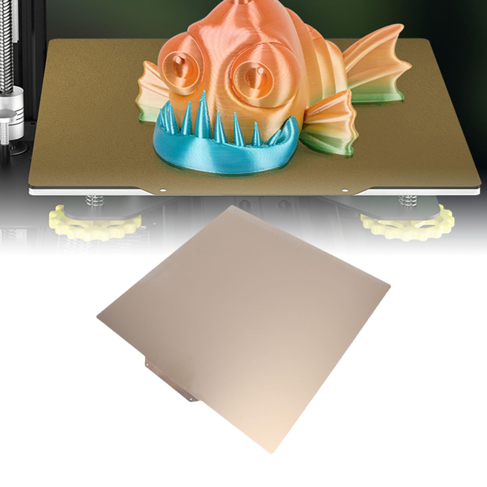 PEI Plateau D' 310x310mm pour QIDI Plus4 CR10 Double Face