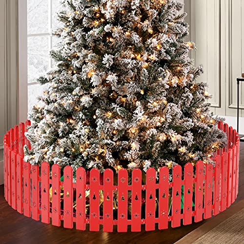 Lot De 36 Clôtures Miniatures Pour Sapin De Noël – Blanc – Intérieur/extérieur