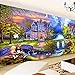 Nicole Knupfer 5D Diamant Painting Full Groß Landschaft Diamond Kristall Strass Stickerei Bilder Wohnzimmer Dekor Wand Aufklebe (120 * 50cm)