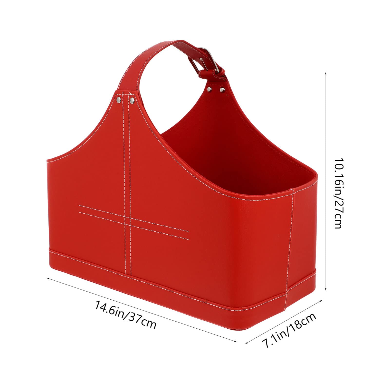 Vaguelly 1pezzi Sacchetto Regalo di Natale in Pelle Pu Bustina Regalo Portatile Sacchetto per Confezionare Regali Accessori per Feste per Trasportare Regali Stile Casuale