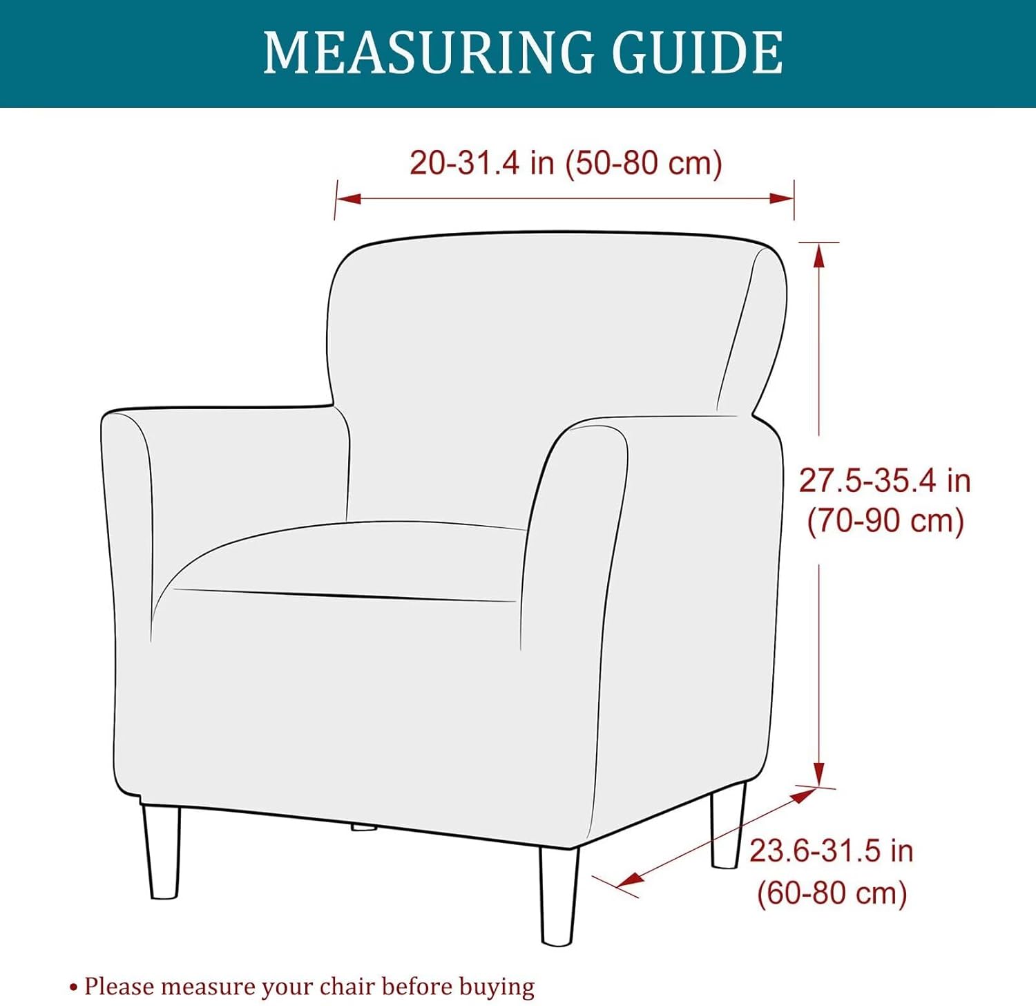 NILUOH Banquet Armchair Slipcover 1-Piece Stretch Chair Covers with Arms Printed Soft Accent Chair Cover Anti-Slip Arm Chair Covers Washable Chair Slipcovers for Living Room, 07