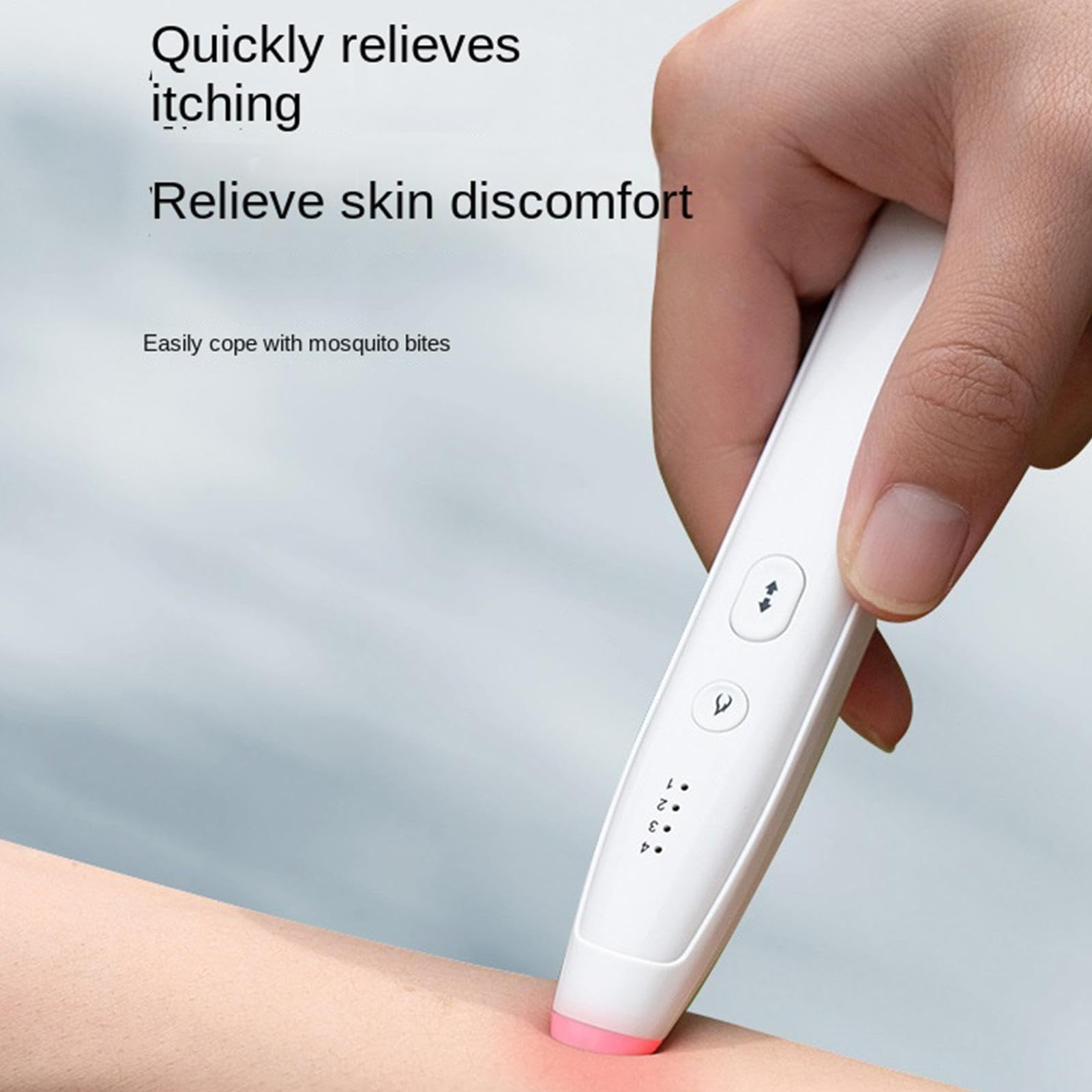 Stylo Anti-Démangeaisons Portable Rechargeable USB, Contrôle De Température, Soulagement Piqûres Morsures