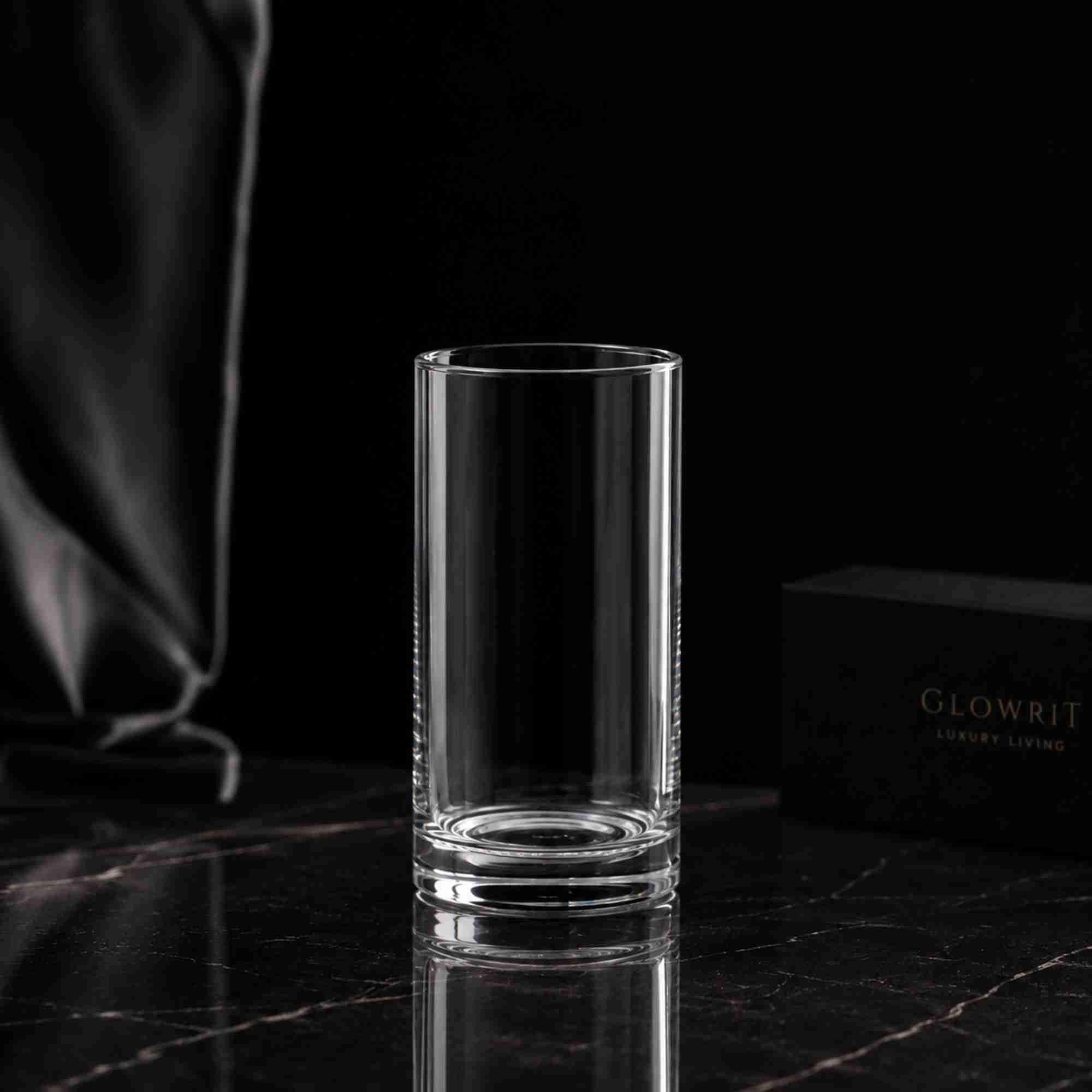 Clear Glass Vase - Elegant Cylinder Vase for Flowers & Home Decor -5 Clear Glass Vase - Elegant Cylinder Vase for Flowers & Home Decor -5