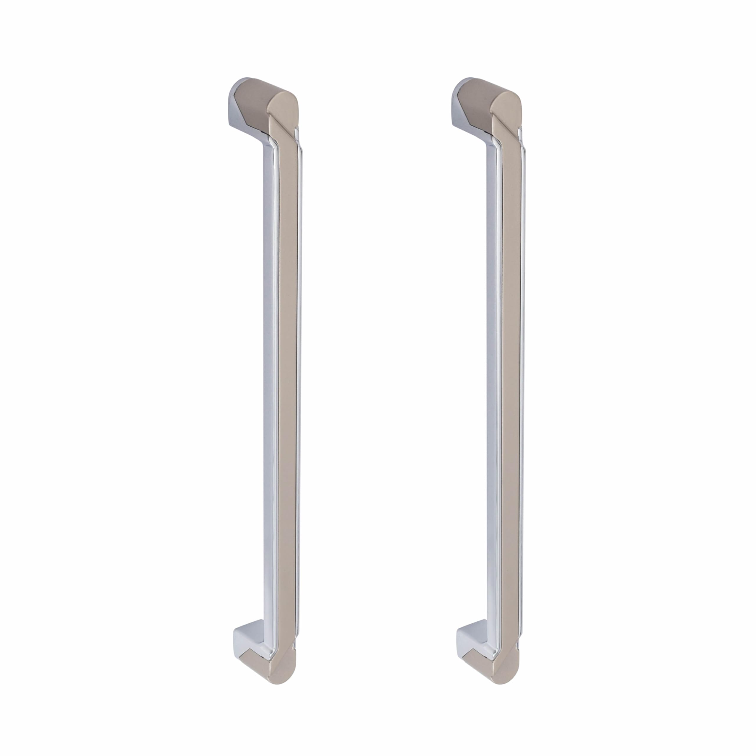 Atom 12.7 Inches Cabinet Door Handle | for Office Drawer Cupboard Almirah Kitchen Wardrobe Doors Pull Handles | Silver Satin Finish (Set of 2, CH-241) (B09W2Y9X4Y) Amazon Price History, Amazon Price Tracker