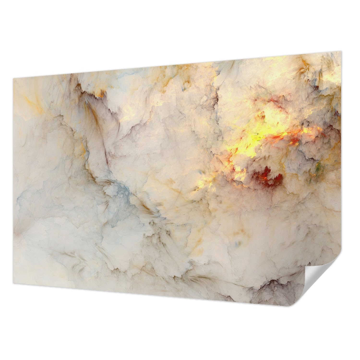 Papier peint autocollant paysage coloré Tulup 104x70 cm pour décoration de salon
