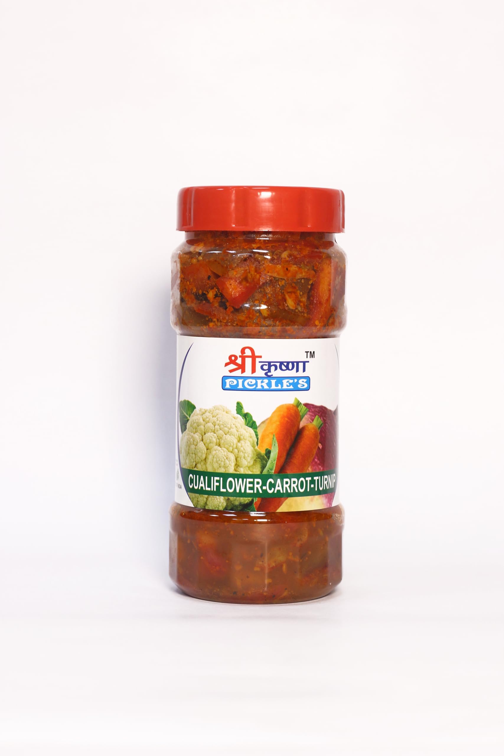 Shri Krishna Pickles Carrot Shalgam Gobhi Pickle (Sweet), Home Made Gajar Ka Khatta Achar, No Preservatives, Made With An Authentic Recipe 500gm-picture-23