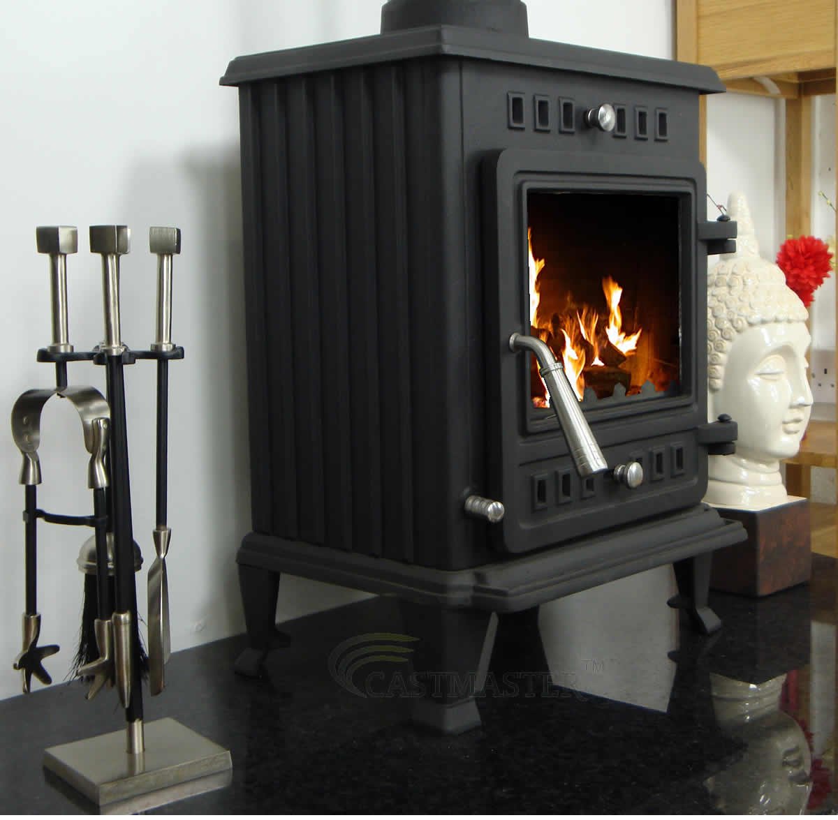 Buy Castmaster stoves® - SALISBURY CAST IRON LOG WOOD BURNIER BURNING MULTI  FUELSTOVE 5Kw Online at desertcartKUWAIT