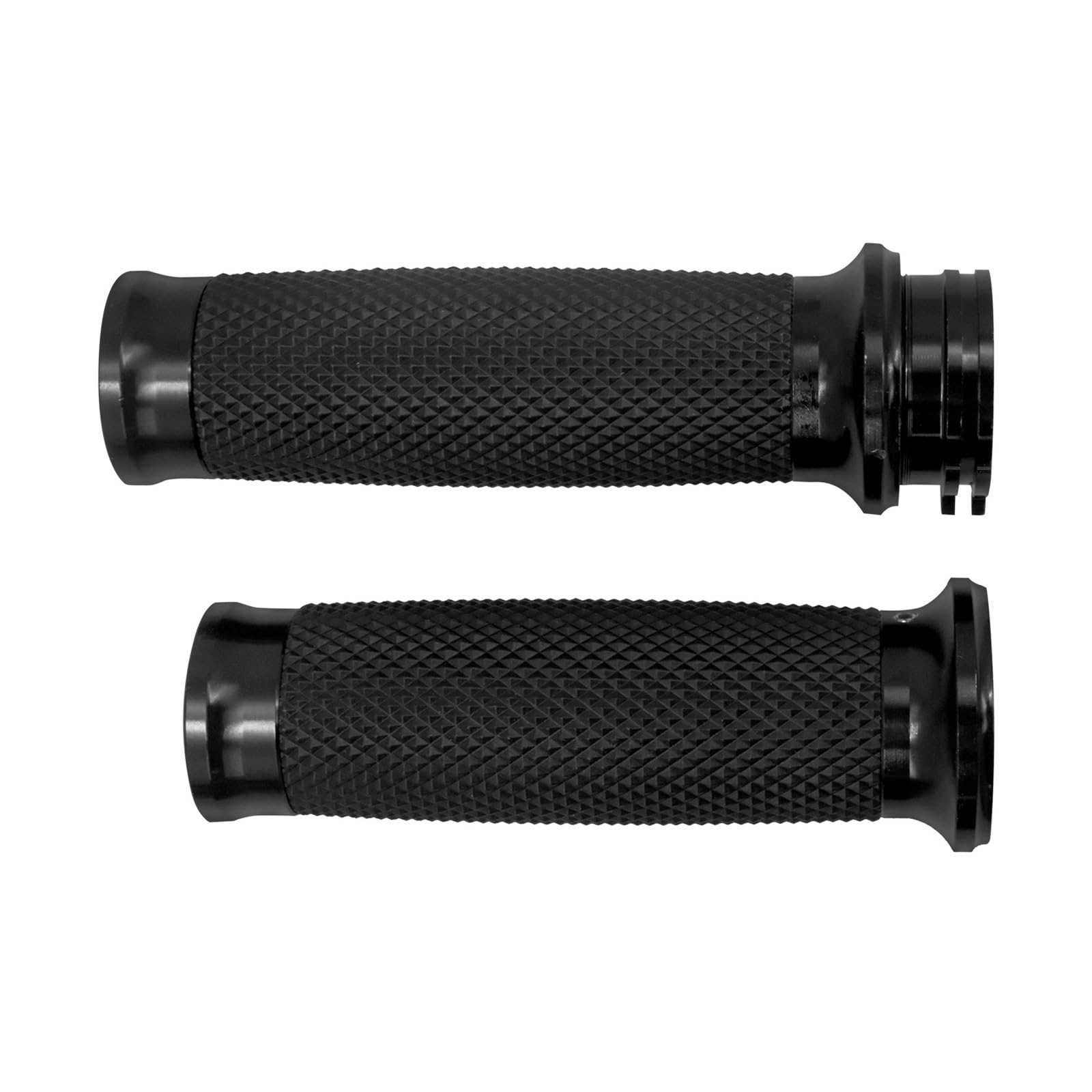 Manopole Elettroniche Per Moto 1''25mm Manopole Nere Per Manubrio Per Har&ley Touring Ultra Limited Street Glide Softail FLS Dyna Manopole manubrio