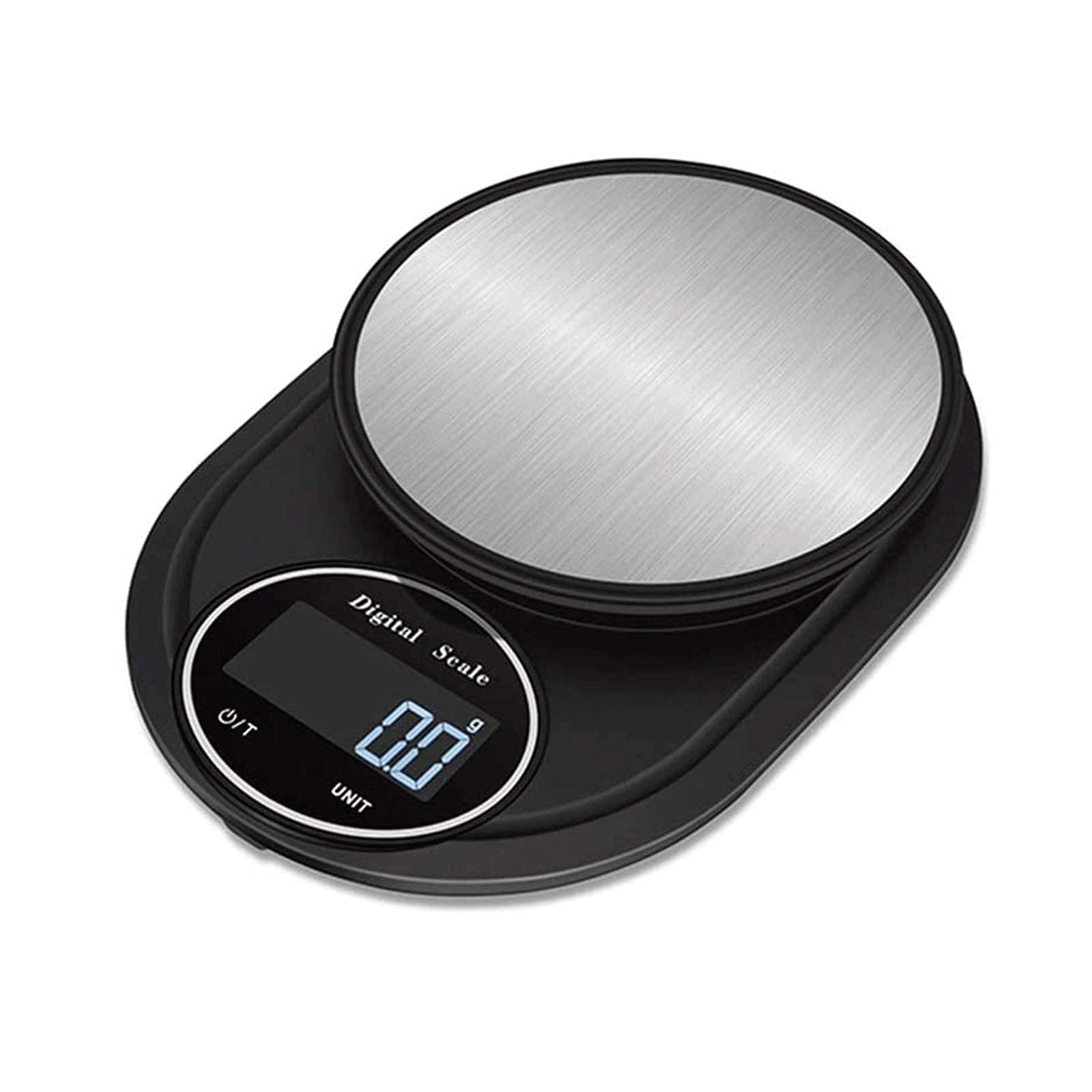 HPTHLY Digital Kitchen Scale Food Scale Coffee Scale Tare Function for Home Cooking Baking (One Color-3kg)