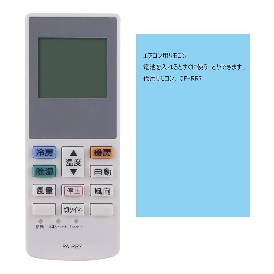 Amazon.co.jp: PerFascin 代用リモコン CF-RR7 fits for