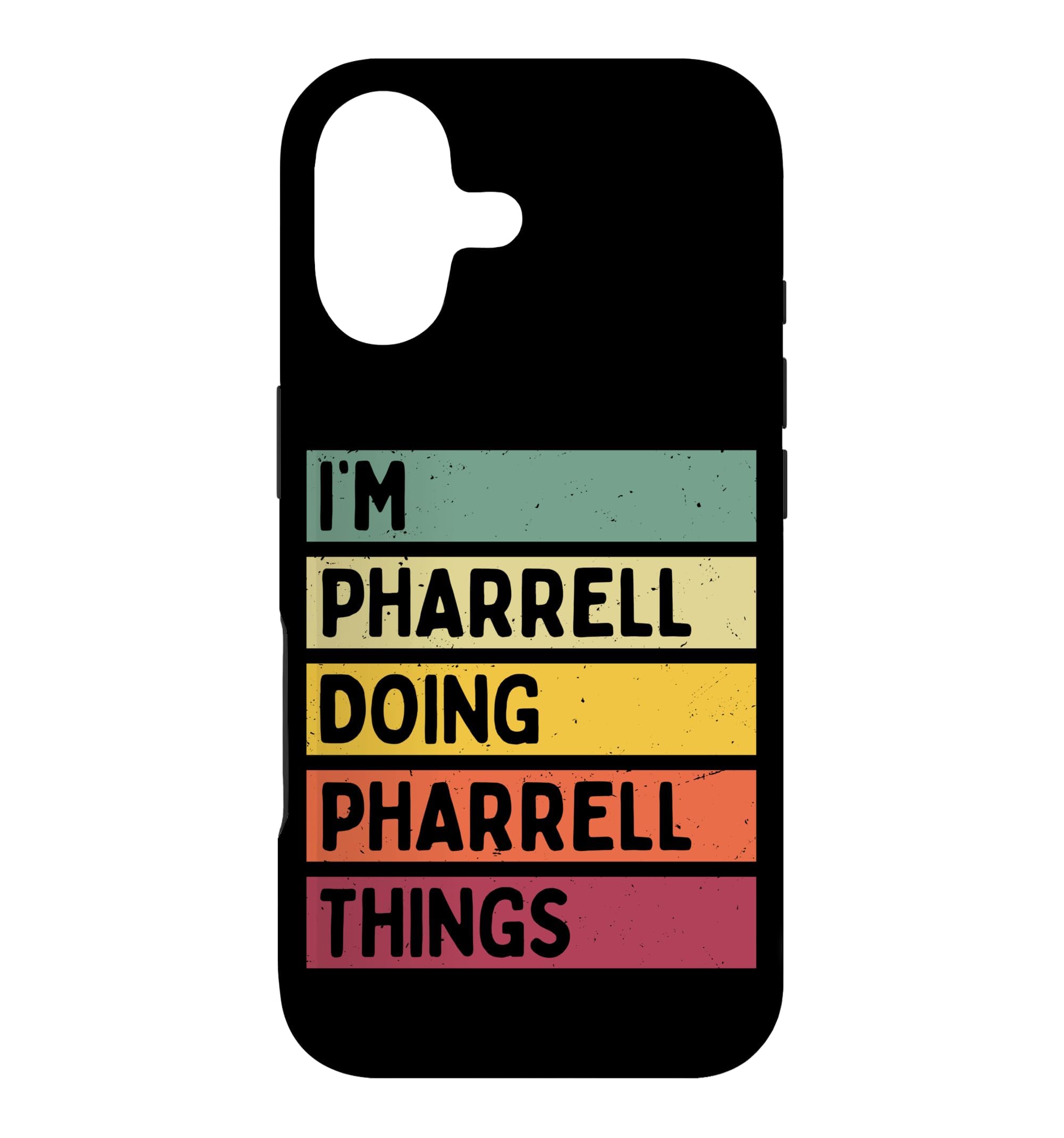 I'm Pharrell Doing Pharrell Things 面白い名言 スマホケース iPhone 17 用