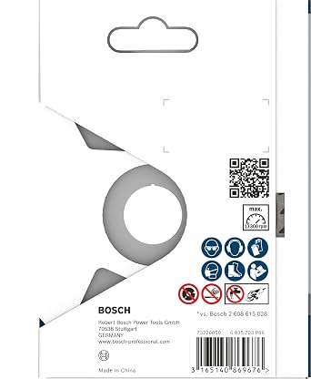 Bosch Professional Accessories Diamond Cutting and Drilling Accessories, Disc, Grey, 1 Piece