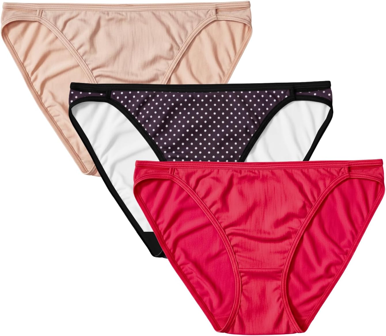 Vanity Fair Women's 3 Pack Illumination String Bikini Panty 18308