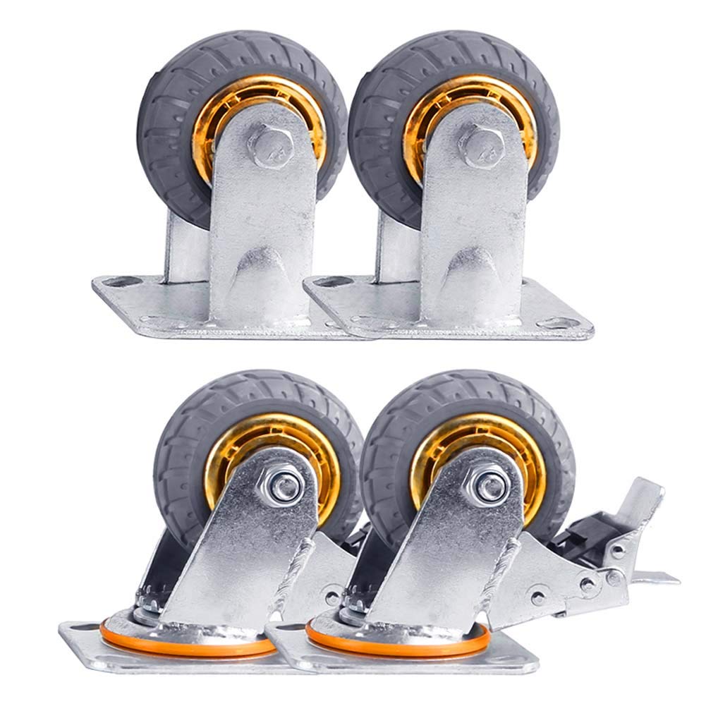 Zguouzantye One Color 4 Heavy Load Caster Wheels For Furniture Industrial
