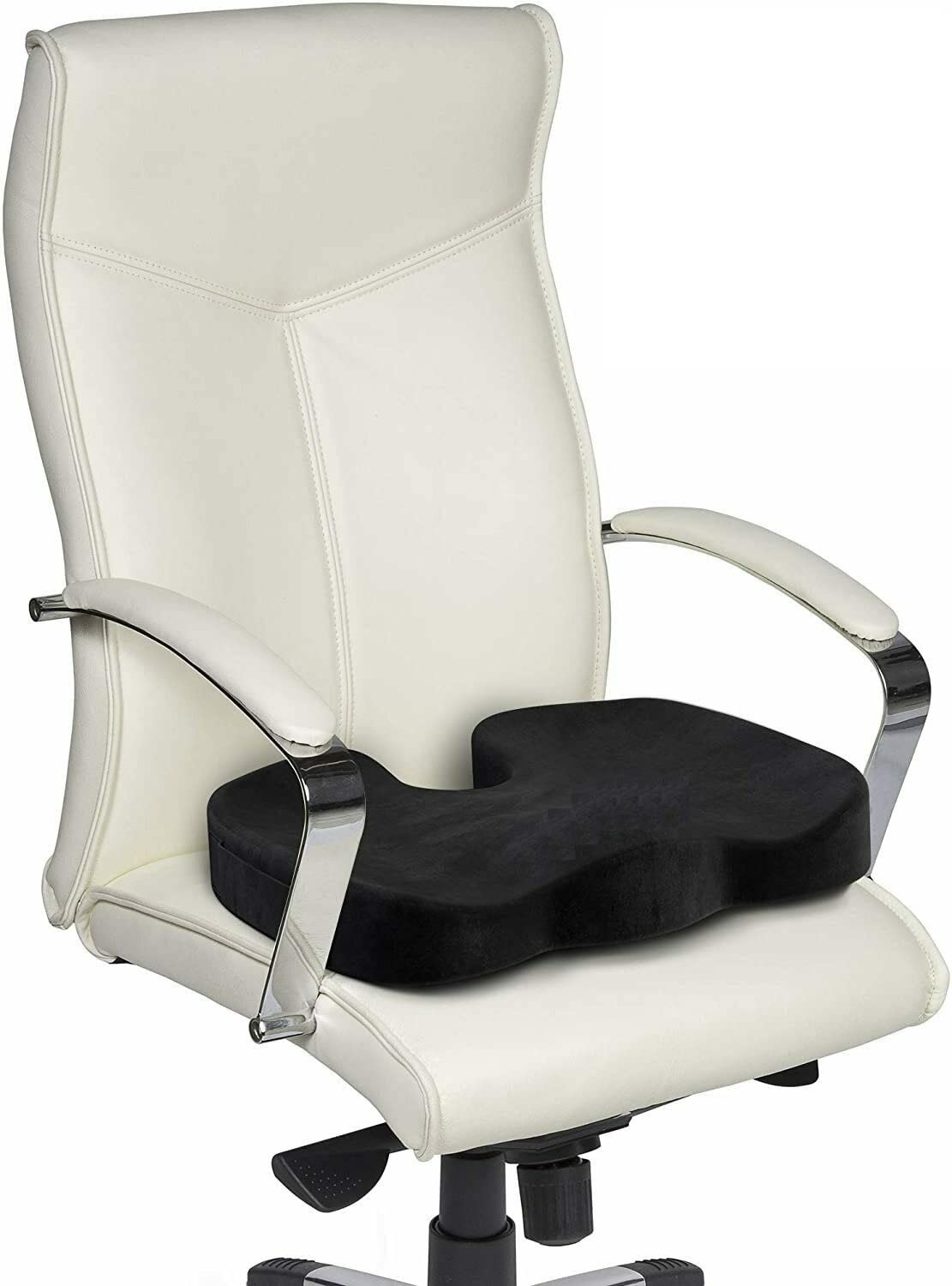 RISHIV Ortho Fitness Limited Edition Coccyx Cushion Pillow Coccydynia Cushion Coccyx Orthopedic Seat Cushion for Relief from Lower Back, Sciatica, Tailbone, Lumbar Pain, Piles, haemorrhoids - Unisex