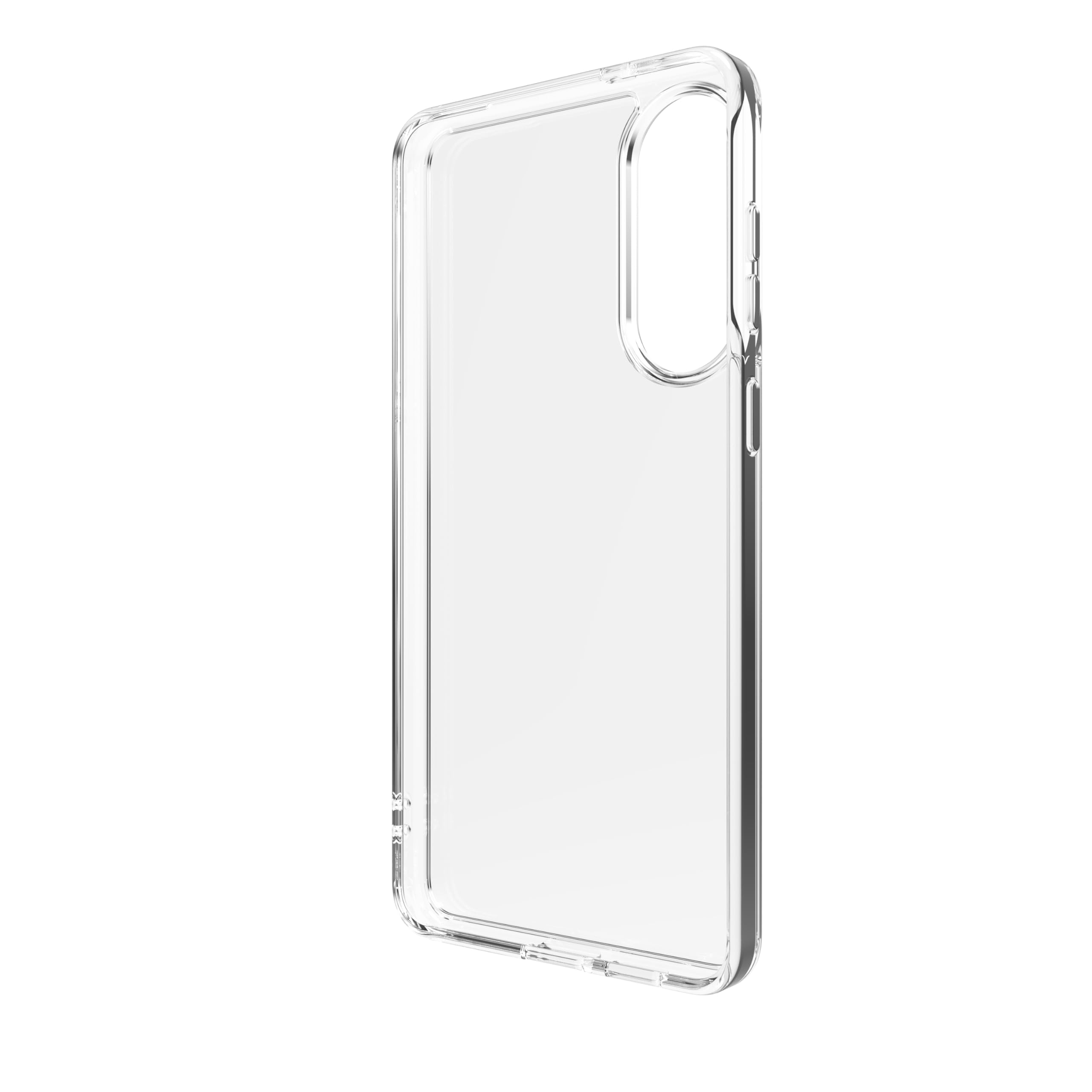 ZAGG Clear Protect Case for Samsung Galaxy S25 Edge [6.7-Inch], Durable, Slim, Pocket-friendly Design, Smudge-resistant, Snap-on Installation, Phone Back Cover (Transparent)