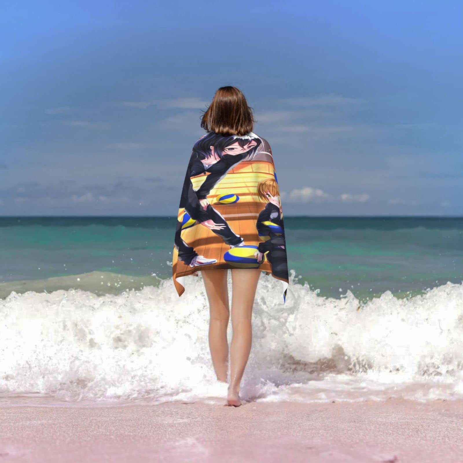 ハイキュー 清水潔子 120cmビッグタオル Amazon｜ハイキュー!! 清水潔子 谷地仁花 バスタオル おしゃれ