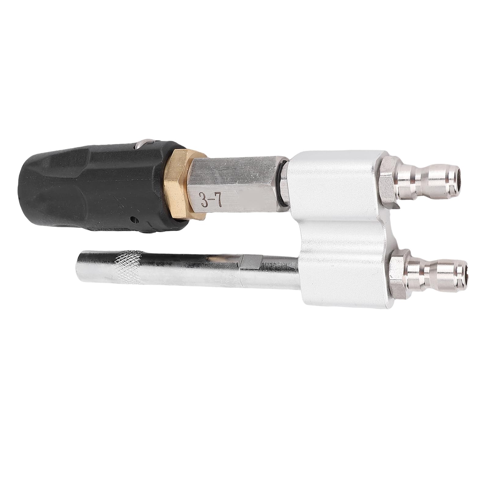 Boquilla de lavado a presión 3, punta de 7 Gpm con conector rápido de 4 pulgadas para tareas altas y múltiples