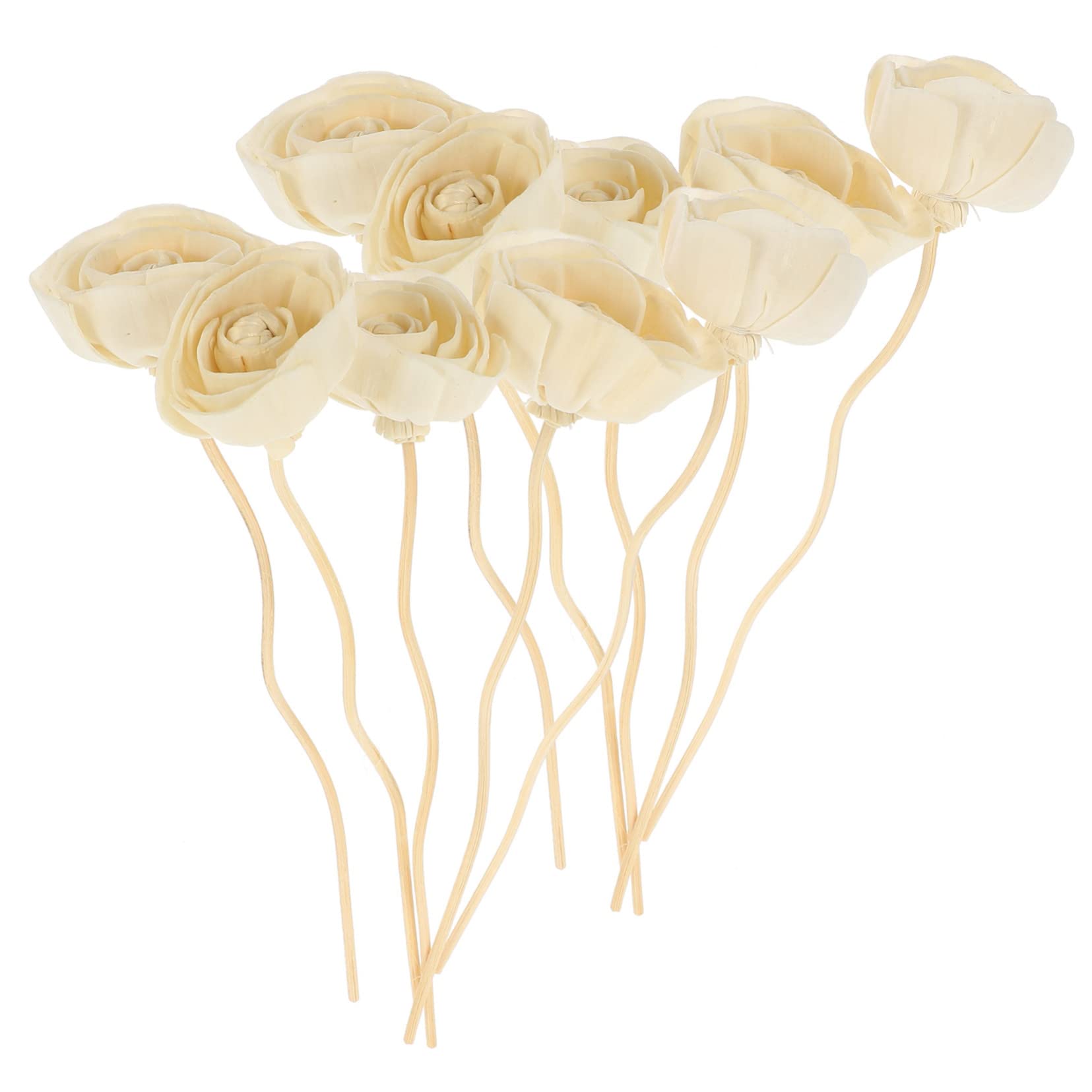 MAGICLULU 3 Sätze Aromatherapie-Rattan Room Fragrance Diffuser Sticks Wesentliche Diffusoren Automatisch Docht Duftstäbchen Für Ätherische Öle Zubehör Für Aromaflaschen 10 Stück * 3