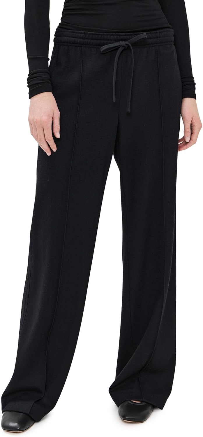 Vince Women's Mid Rise Drawstring Pull On Pants