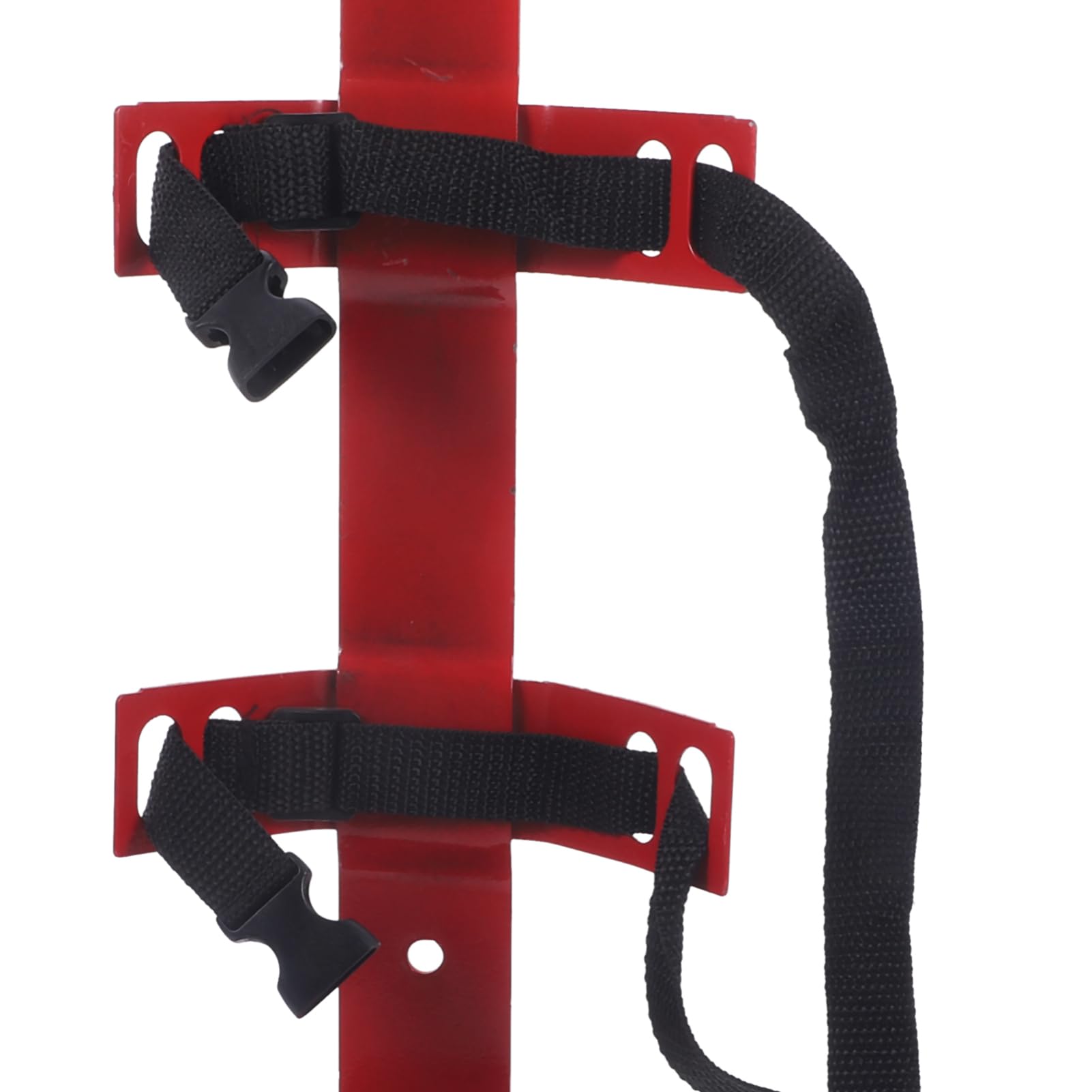 SHINEOFI Soporte Fácil de Superficie Extintor en Hierro de Incendios para Rojo Pulida y Instalación para Montaje Color Pared