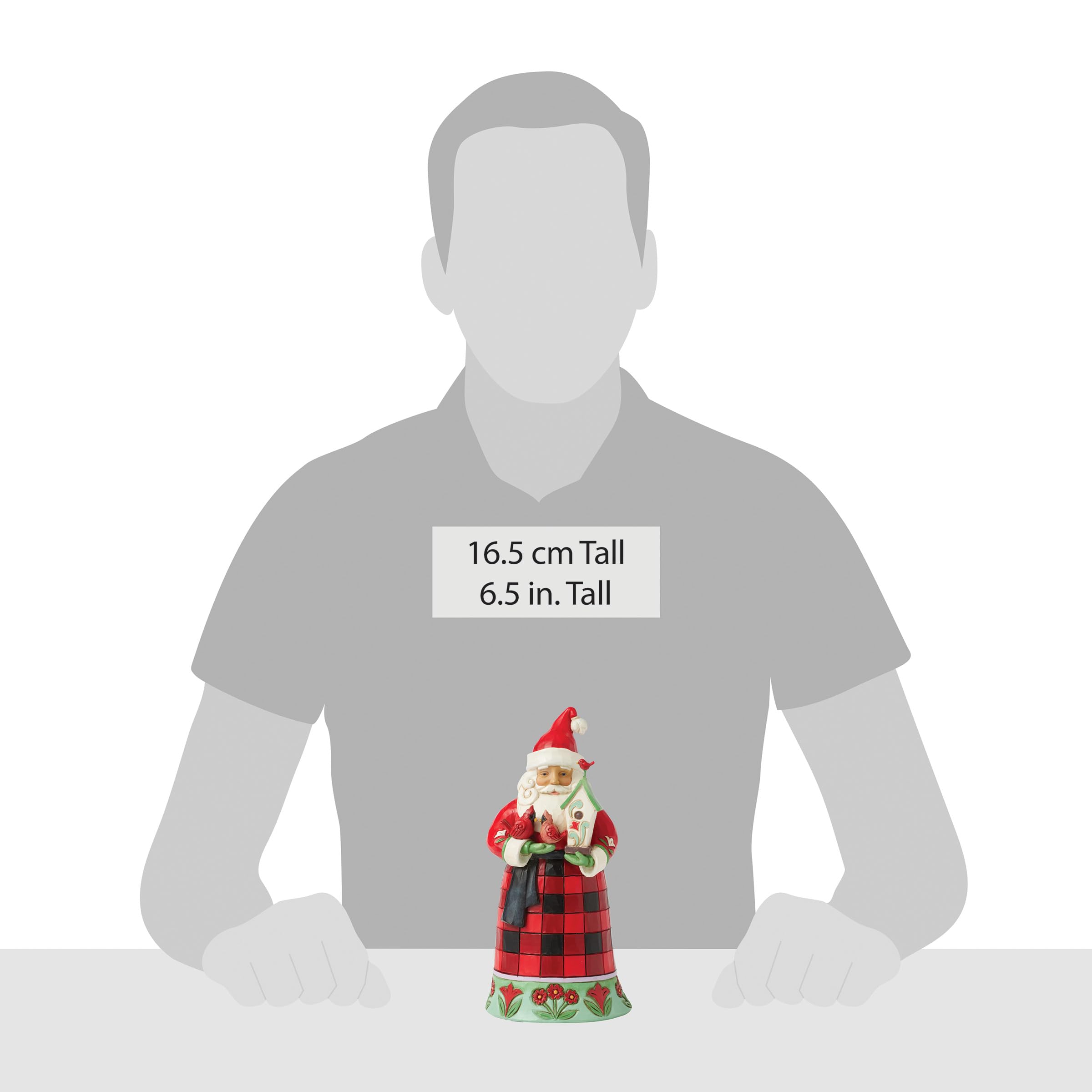Amazon.com: Enesco Jim Shore Heartwood Creek Highland Glen Santa