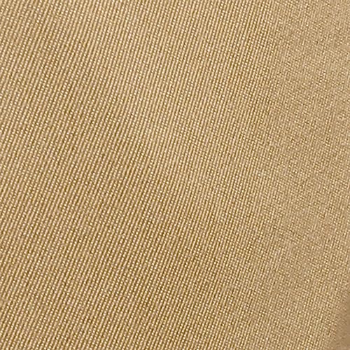 Image of Colorplus Men's Pure Cotton Solid Piece Dyed Pattern Contemporary Fit Flat Front Casual Trouser