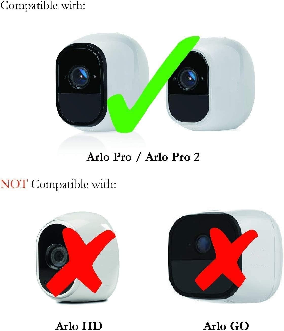 3 x پوست سیلیکون سازگار با Arlo Pro