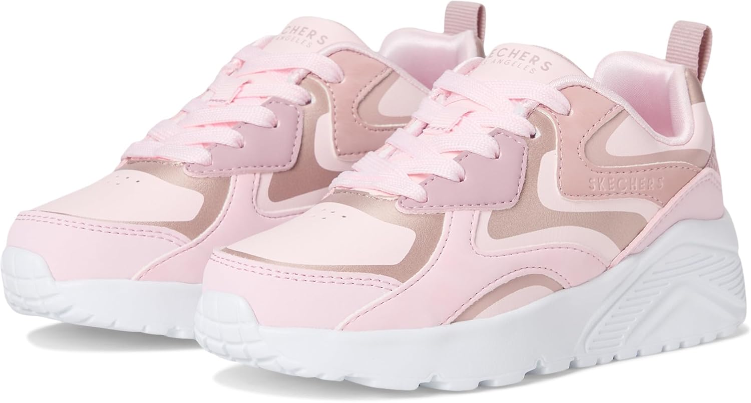 Skechers Girls Uno Lite-Metallic Blast