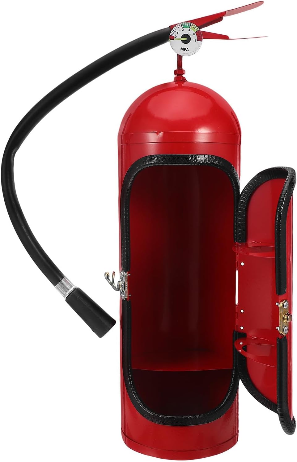OSALADI Fire Extinguisher Shape Countertop Wine Rack for Bar Storage