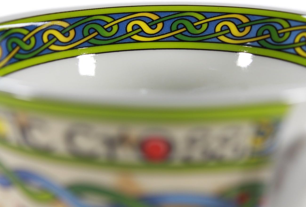 Irish Mug with Celtic Cross and Celtic Knots - New Bone China -325 ml/11 fl oz (Single) - Image 4