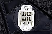 Vista 5 de Para Honda Civic Coupé 1996 1997 1998 1999 2000 Power Textured Black Side Door View Mirror Driver Left