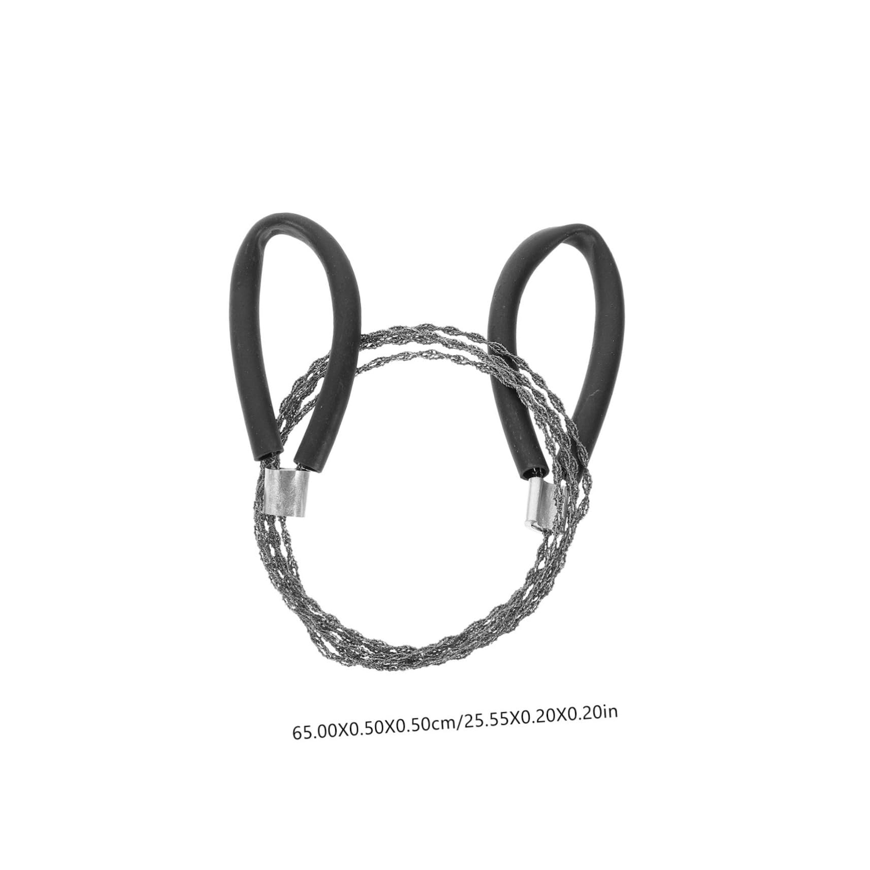 Toddmomy Emergency Survival Wire Saw Outdoor Cutting Cable Steel Wire Hand Saws for Camping