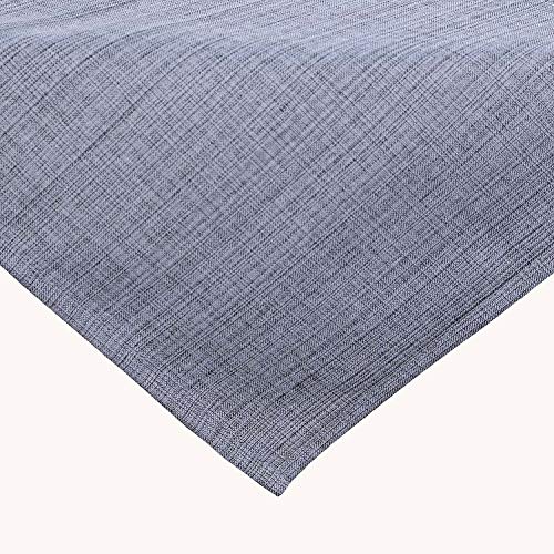 texpot Outdoor Table Linen Weatherproof for Outdoor and Indoor Use (130 x 160 cm, Grey) - Image 2