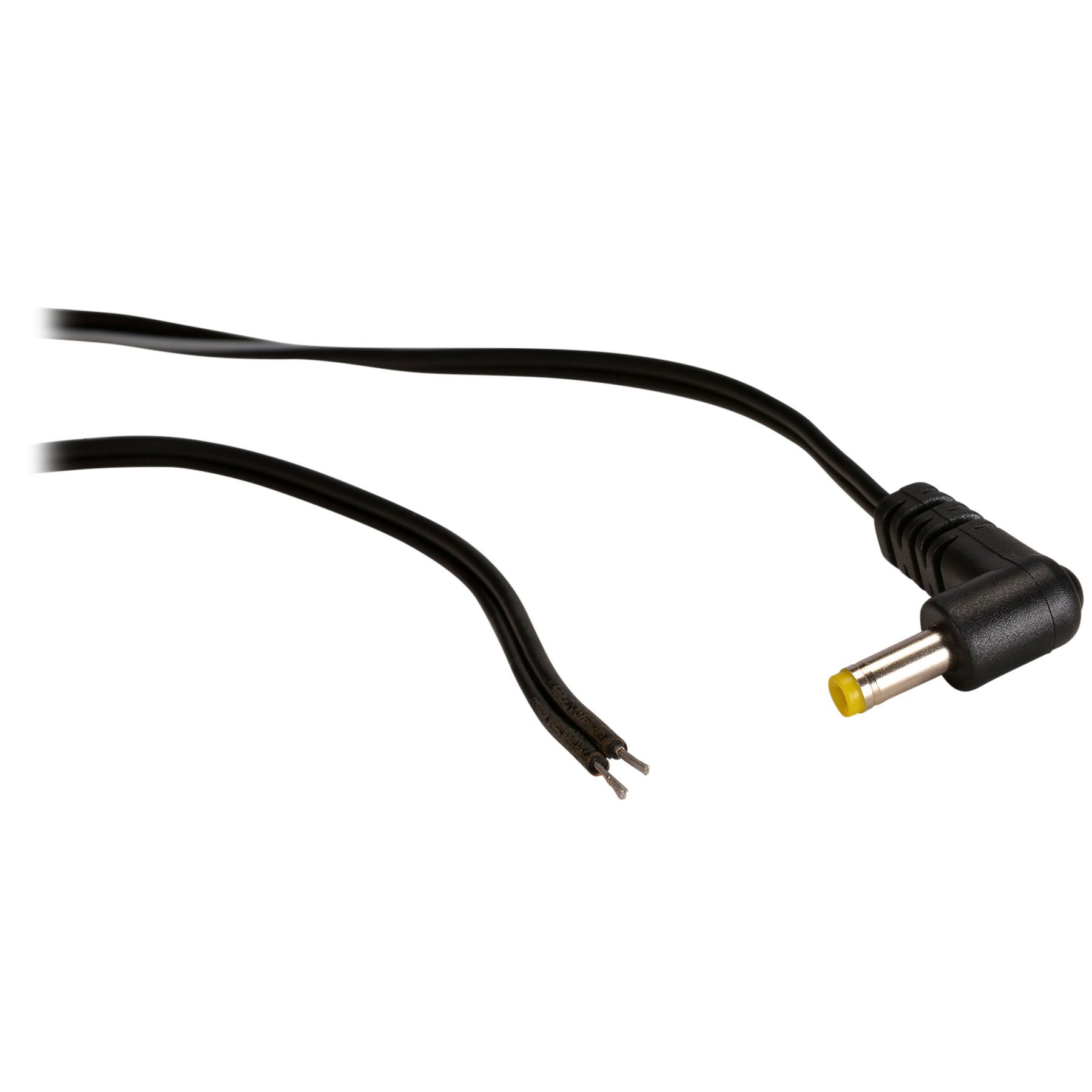 LASUS Philmore LKG Right Angle DC Power Plug w/ 6' Cable - 1.7mm I.D. 4.0mm O.D. : TC240