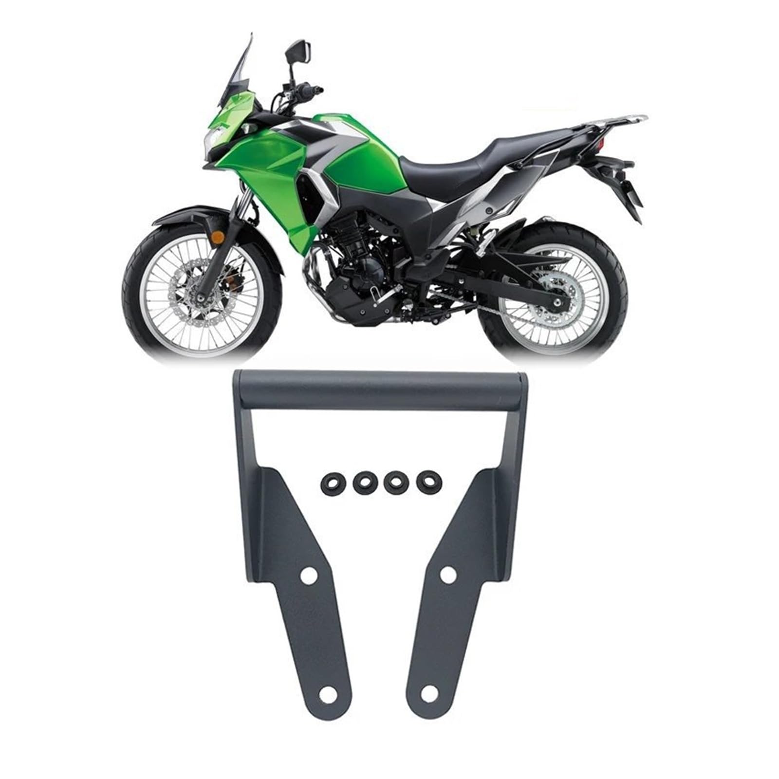 Motocicleta GPS Soporte Soporte De Navegación para Teléfono Móvil GPS para Kawasaki para VERSYS X250 para Versysx 250 2017 2018 2019 2020 2021 GPS Navegación Soporte