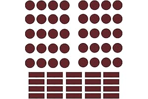  Match Striker Paper with Adhesive Sticker- Multiple Sizes of Circle and Long Striker Paper