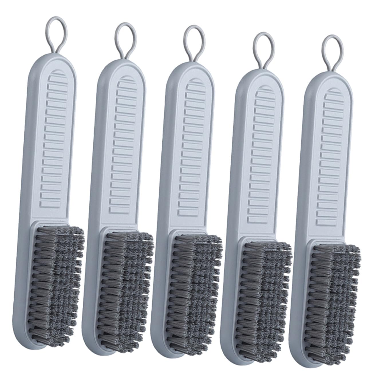 PACKOVE Efficiente Spazzola Con Manico Da 5 Pezzi Per Scarpe Vestiti Piastrelle Vasca Da Bagno Per Casa E Viaggio